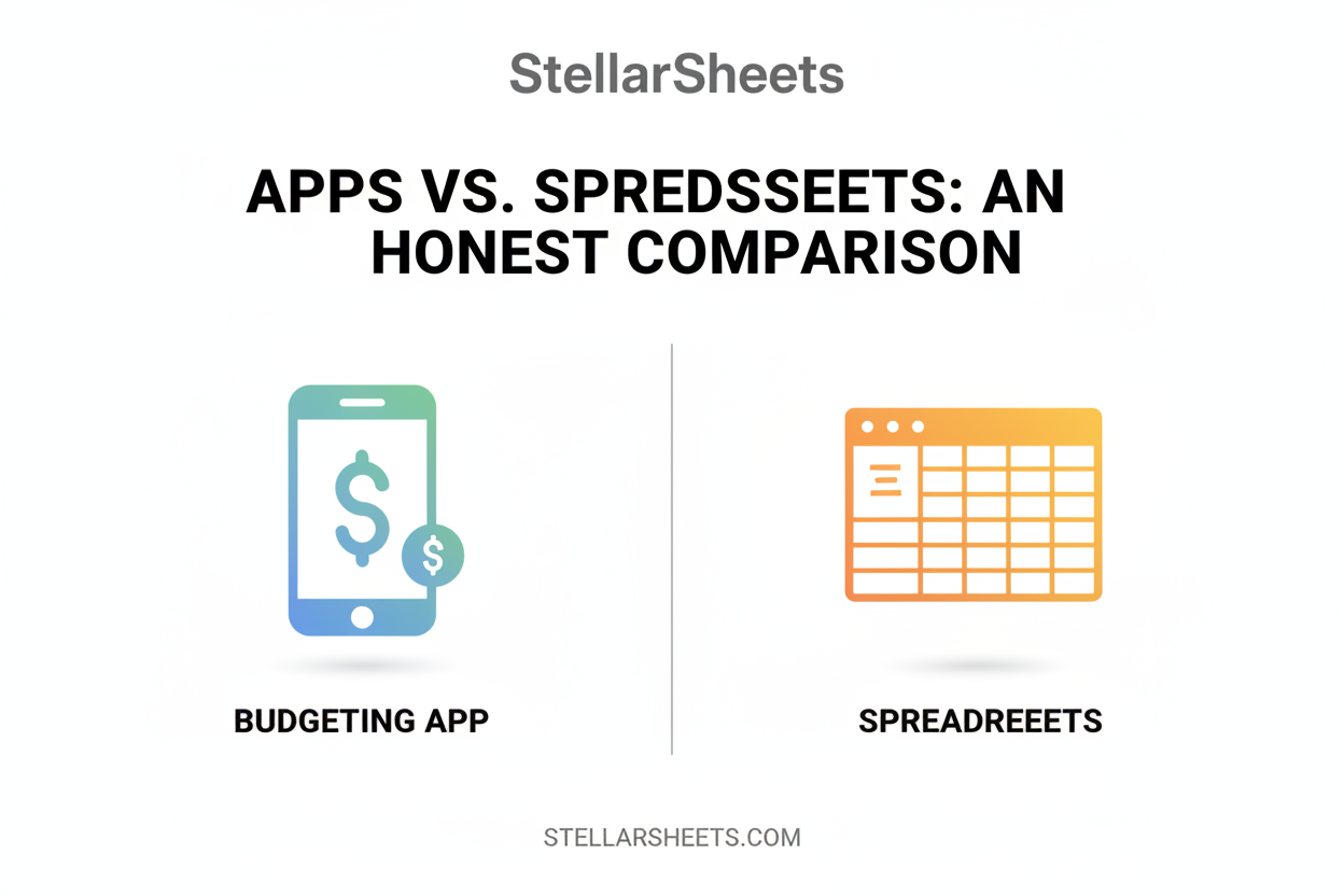 Budgeting Apps vs. Spreadsheets: The Honest Comparison Nobody Wants to Write