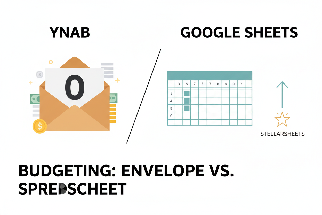 YNAB vs. Google Sheets: Which Budgeting Method Actually Works?
