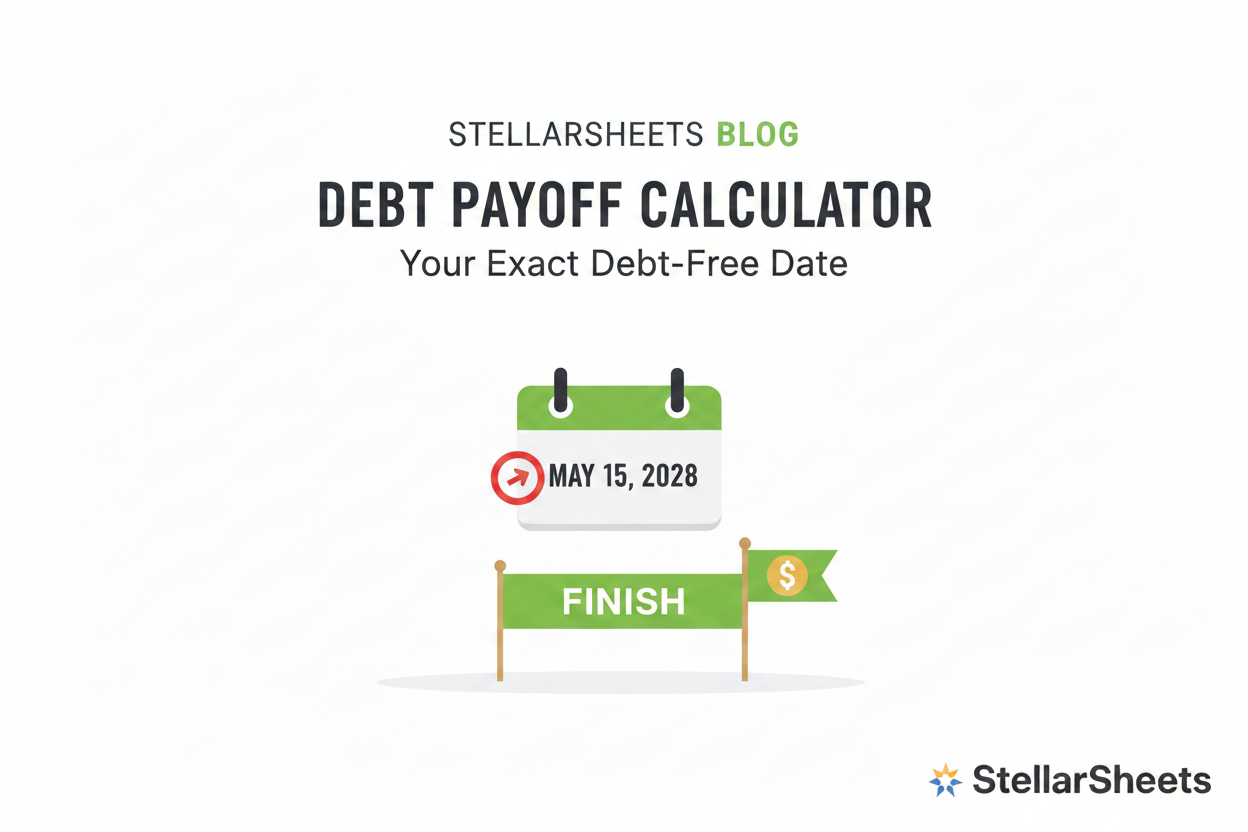 Debt Payoff Calculator: See Your Exact Debt-Free Date Before You Start