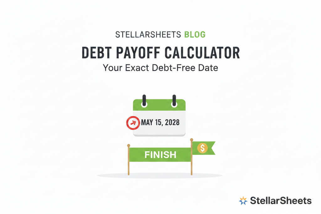Debt Payoff Calculator: See Your Exact Debt-Free Date Before You Start
