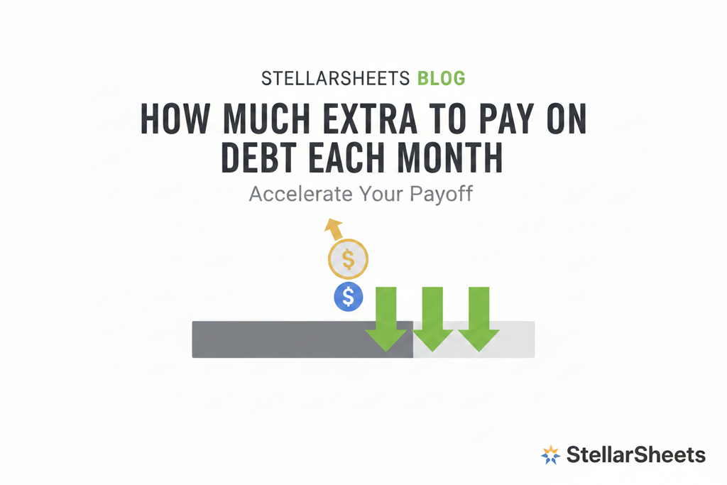 How Much Should I Pay Extra on My Debt Each Month? (Use This Calculator)