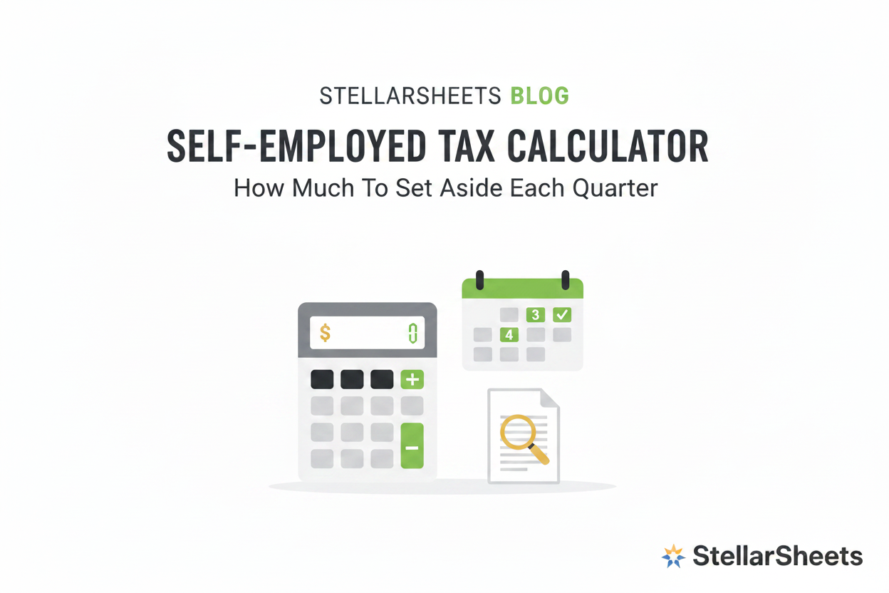 Self-Employed Tax Calculator: How Much Should I Set Aside Each Quarter?