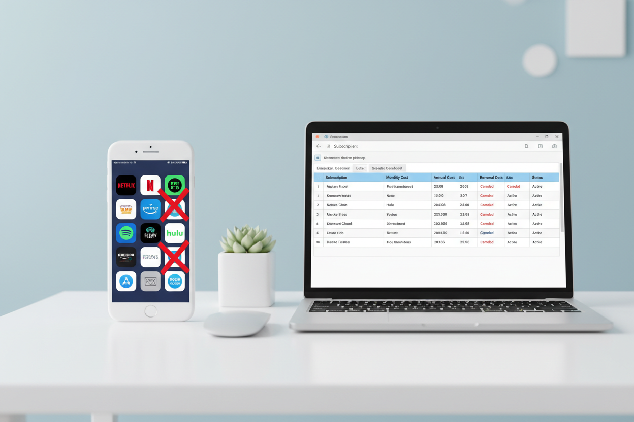 Subscription Tracker: How to Find and Cancel the Subscriptions Draining Your Bank Account
